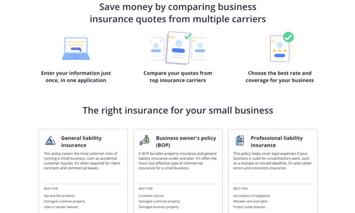 Business insurance online