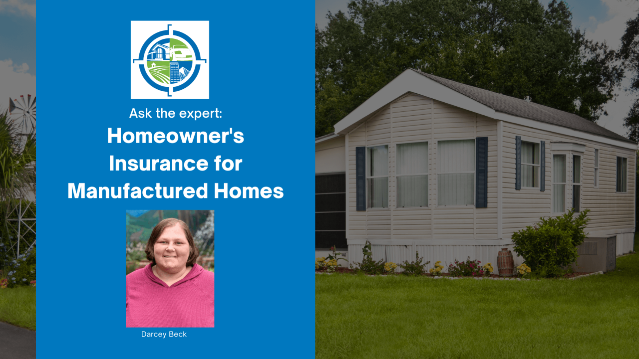 Homeowners insurance for mobile homes