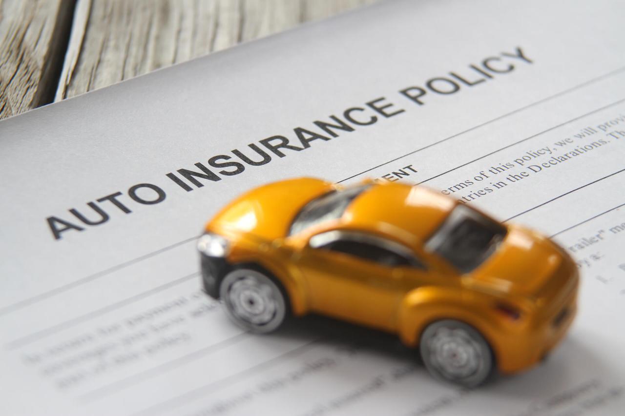 Auto insurance policy