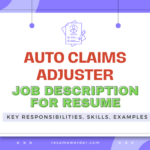 Insurance claims adjuster jobs