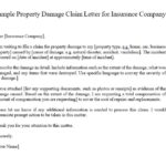 Property damage insurance claim intake form