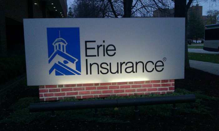 Erie insurance claims